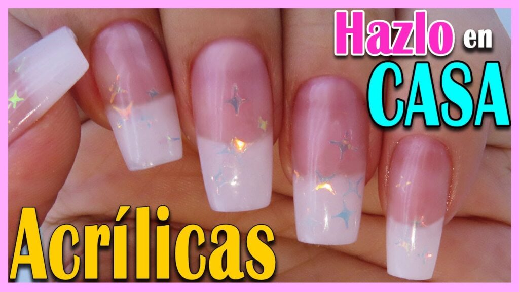 como pintar unas acrilicas paso a paso