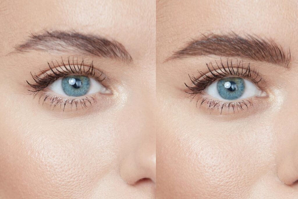 como puedo corregir un error al aplicar gel en mis cejas