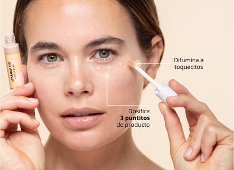 como se aplica el corrector de ojeras