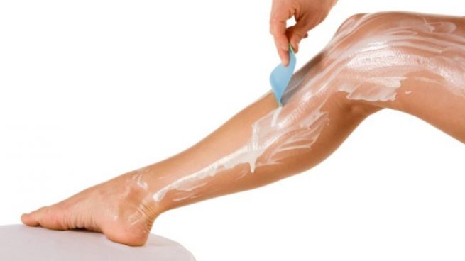 como se aplica la crema depilatoria de manera adecuada