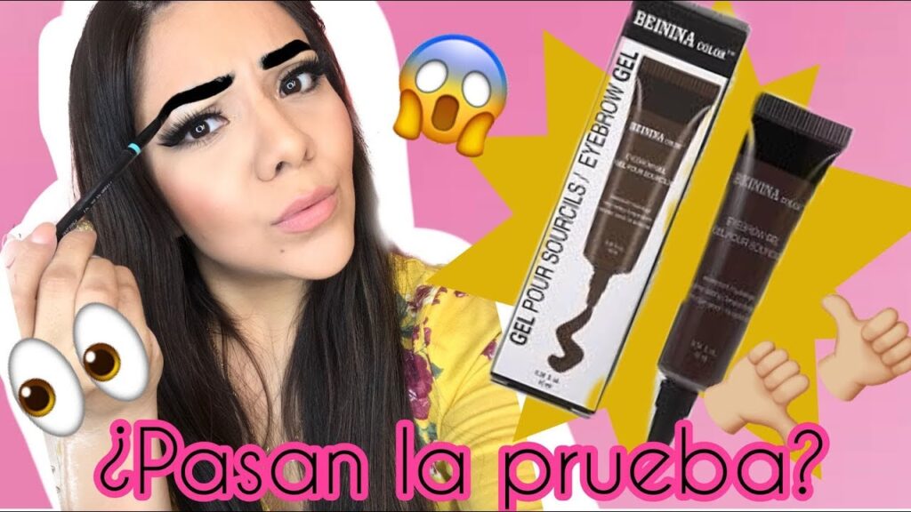 como se retira el gel para cejas de manera segura