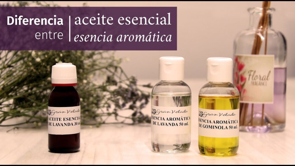 cual es la diferencia entre un aceite esencial y un perfume