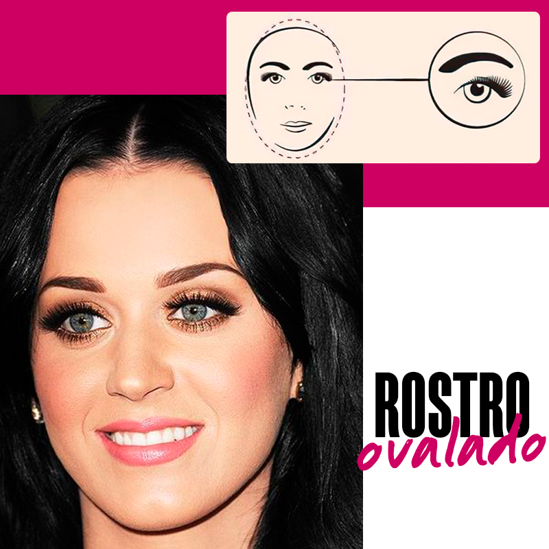 cual es la mejor forma de cejas para cara ovalada