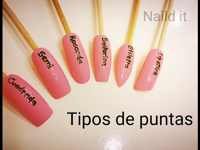 limado y tipos de puntas en unas acrilicas