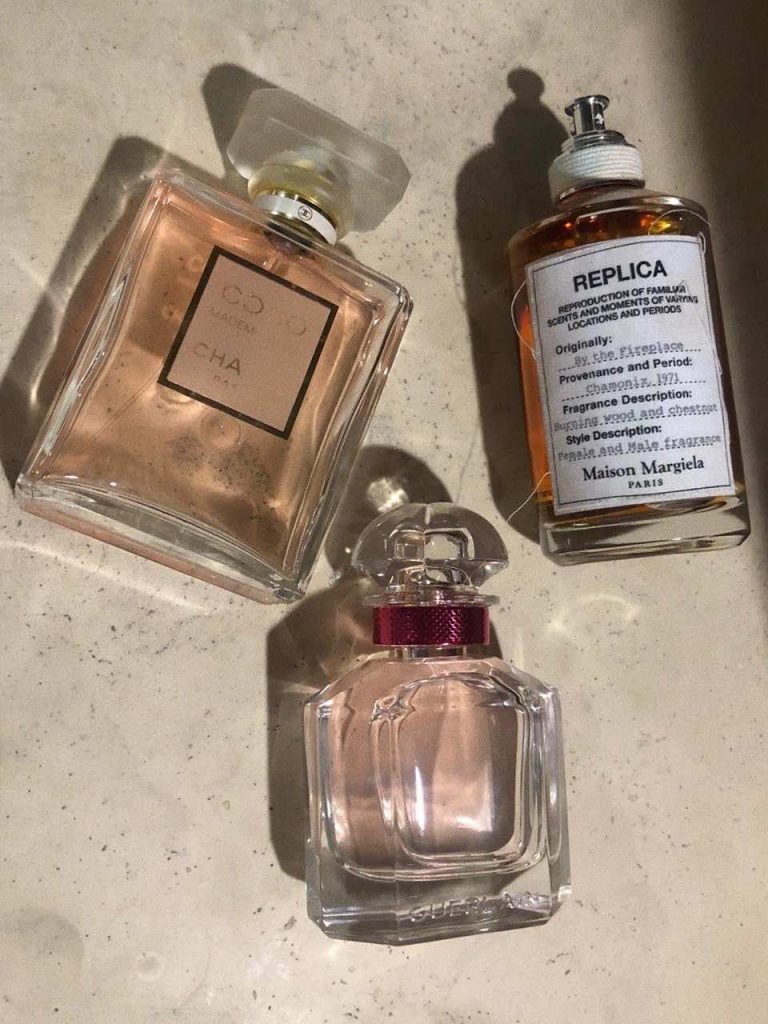 que es un perfume layering