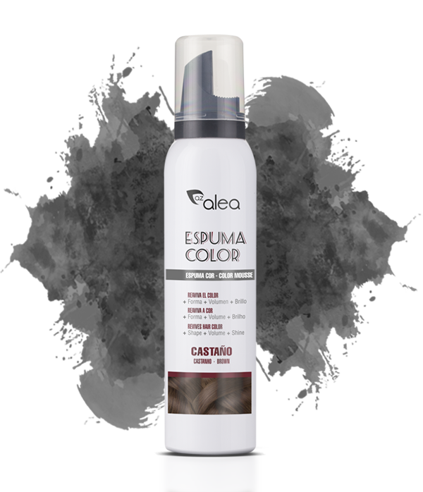tinte para el pelo en espuma